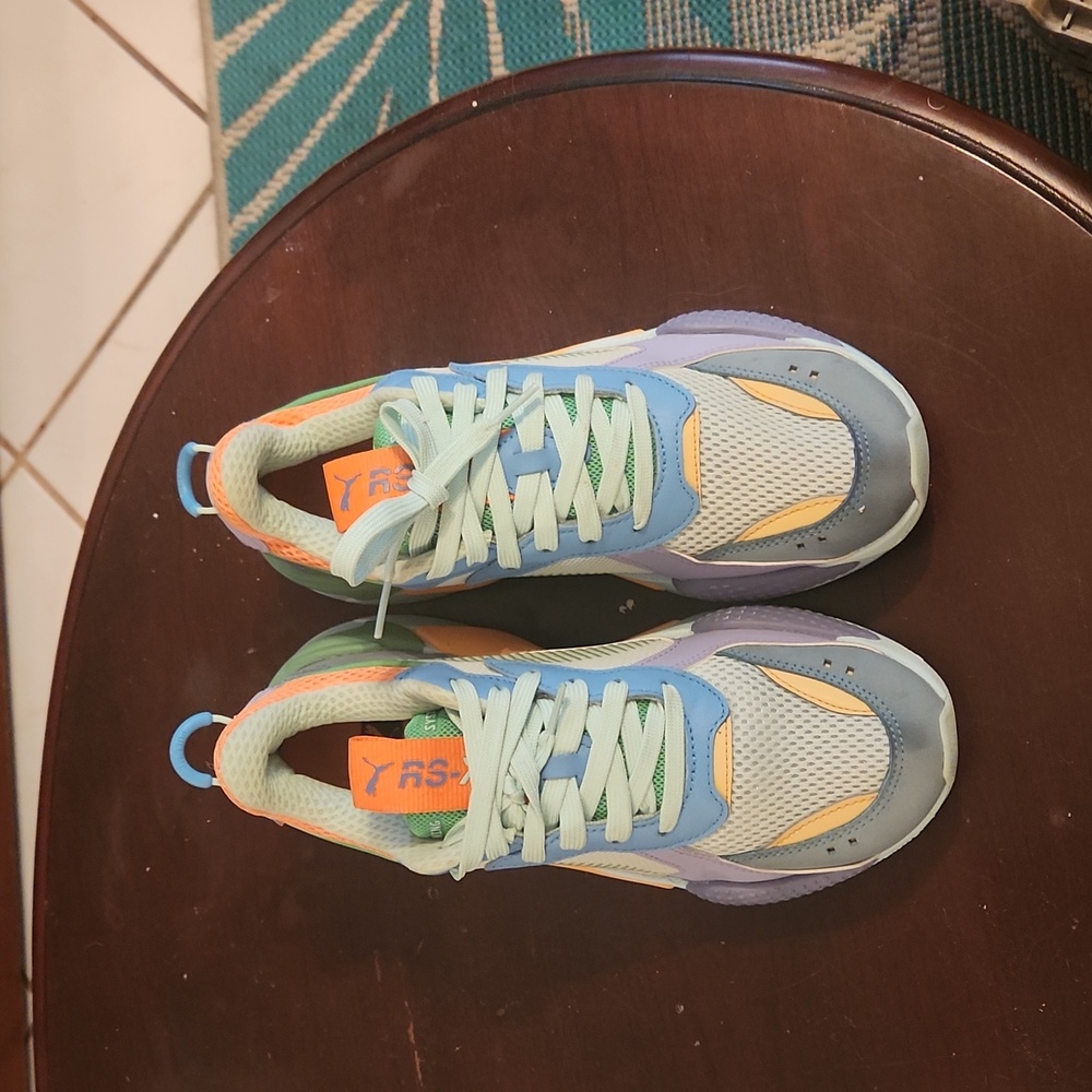 Ladies Puma RS-X Toys Bonnie Blue sneakers size 9